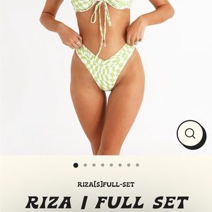 Aurelle high waist bikini bottom